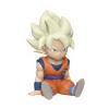 Figura hucha plastoy dragon ball super saiyan son goku