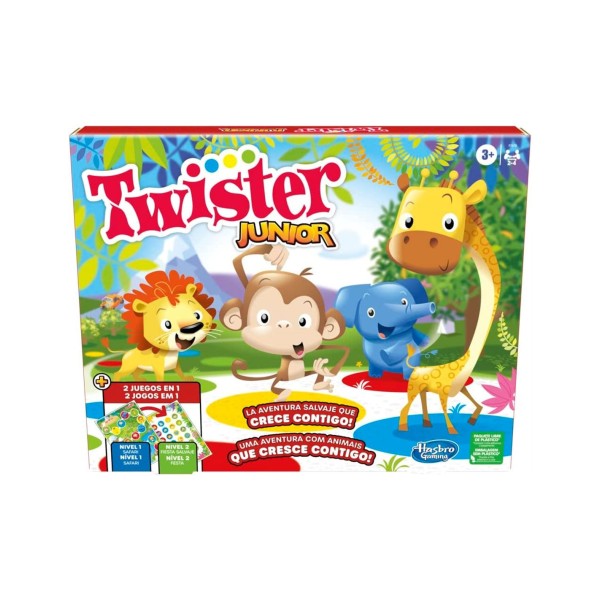 Juego hasbro twister junior - versión multilingüe