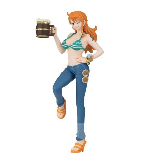 Figura banpresto one piece it's a banquet!! nami 16cm