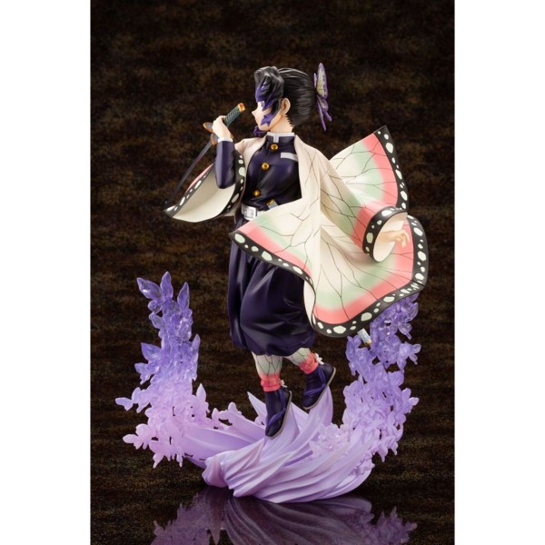 Figura kotobukiya demon slayer kimetsu no yaiba artfxj shinobu kocho 25 cm