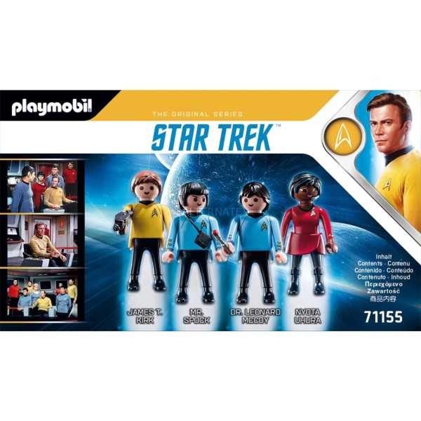 Playmobil star trek - set de figuras