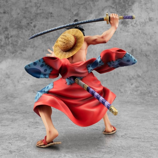 Figura megahouse one piece p.o.p statue warriors alliance luffy taro