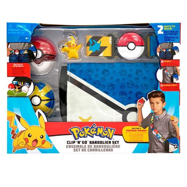 Bandolera pokemon arena de combate