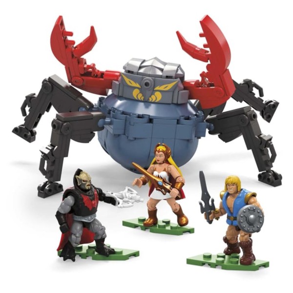 Figuras mattel mega construx masters of the universe she - ra vs hordak & monstroid