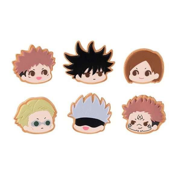 Surtido 6 figuras megahouse jujutsu kaisen charm patisserie