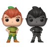 Pack de 2 funko pops disney peter pan con sombra