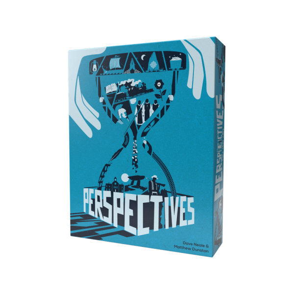 Juego de mesa perspectives azul