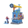 Set de juego hasbro marvel stunt squad crane smash