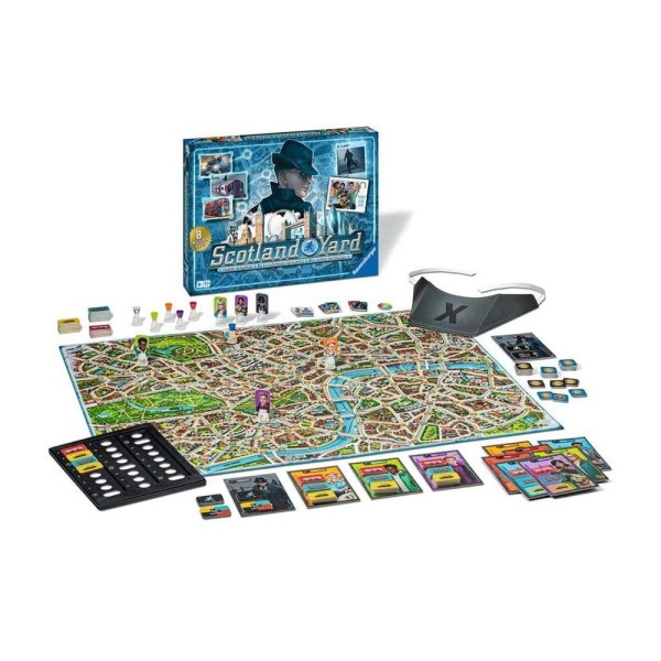 Juego de mesa ravensburger scotland yard refresh 40º