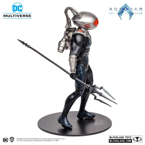 Figura mcfarlane toys dc aquaman 2 movie 12in - black manta