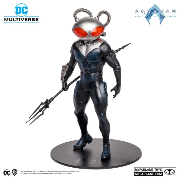 Figura mcfarlane toys dc aquaman 2 movie 12in - black manta