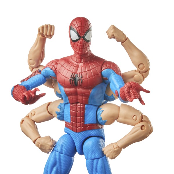 Pack 2 figuras hasbro marvel legends series spider - man & morbus