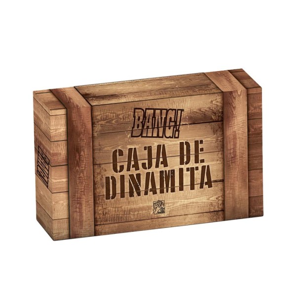 Juego de mesa bang! caja de dinamita accesorios edad recomendada 8 años