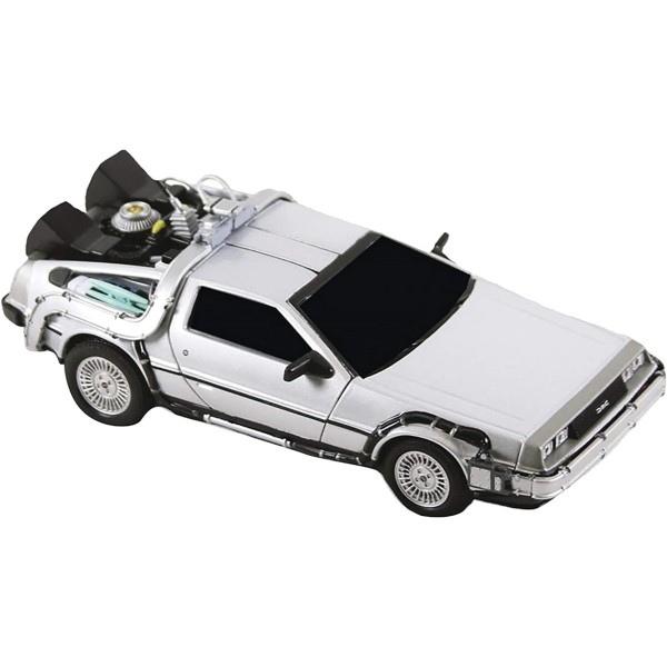 Figura replica neca regreso al futuro maquina del tiempo delorean 15 cm