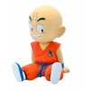 Figura hucha plastoy dragon ball krilin sentado