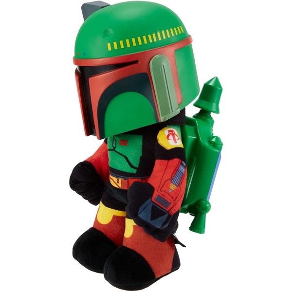 Peluche mattel star wars the book of boba fett boba fett