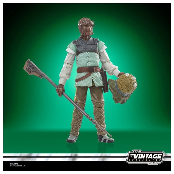 Figura hasbro star wars the vintage collection - nikto (skiff guard)