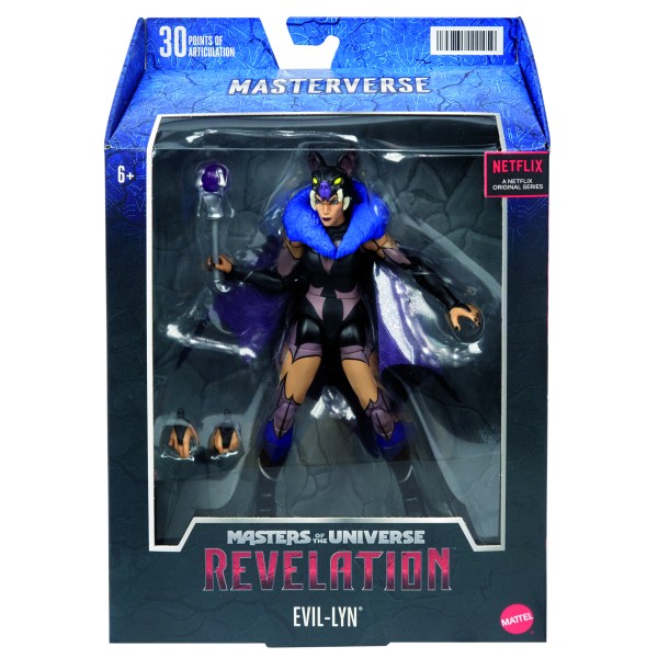 Figura mattel masters of the universe masterverse revelation evil lyn