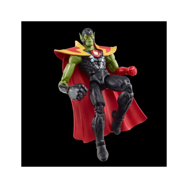 Figura hasbro marvel legends series avengers skrull queen & super - skrull