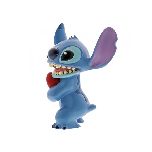 Figura enesco disney lilo & stitch stitch con corazon