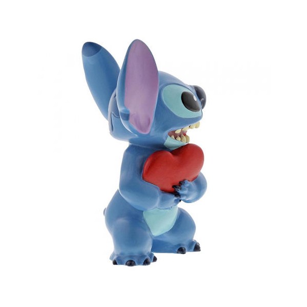 Figura enesco disney lilo & stitch stitch con corazon