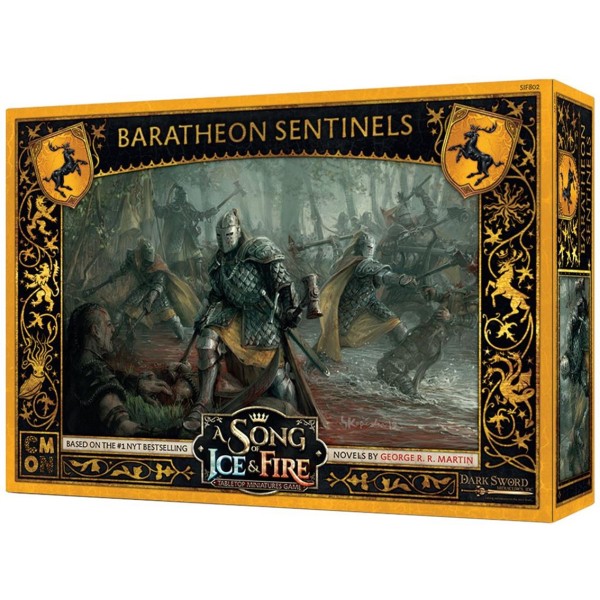 Juego de mesa asmodee cancion de hielo y fuego: centinelas baratheon pegi 14