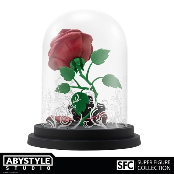 Figura abystyle studio disney la bella y la bestia - ''la rosa encantada''