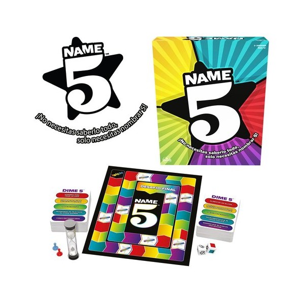 Juego de mesa name 5 big box