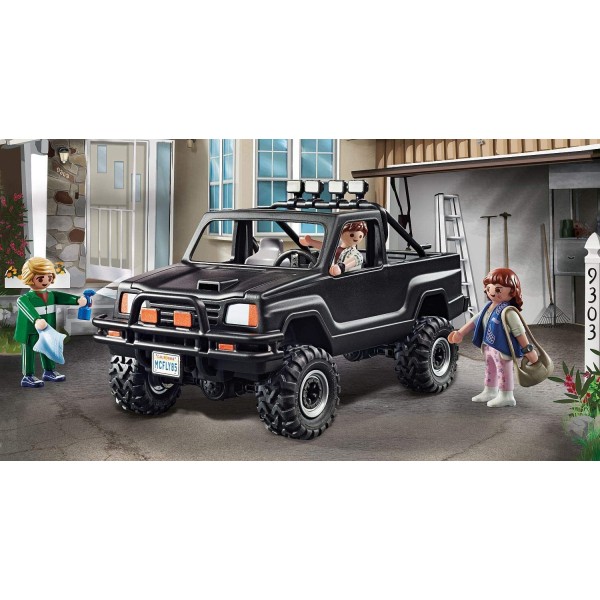 Playmobil regreso al futuro camioneta pick - up de marty