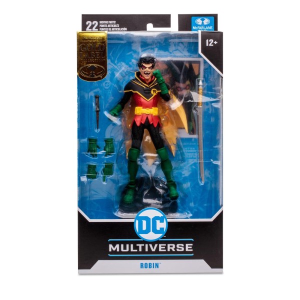 Figura mcfarlane dc multiverse damian wayne robin 17cm