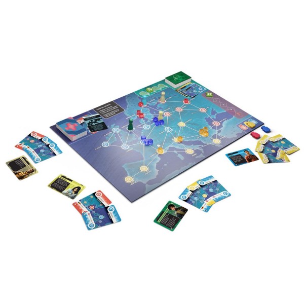 Juego de mesa pandemic: zona 0 europa pegi 8