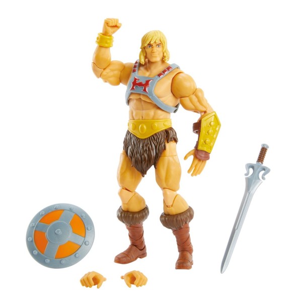 Figura mattel masters of the universe revelation animated serie he - man