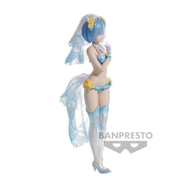 Figura banpresto re: zero starting life in another world rem chronicle exq