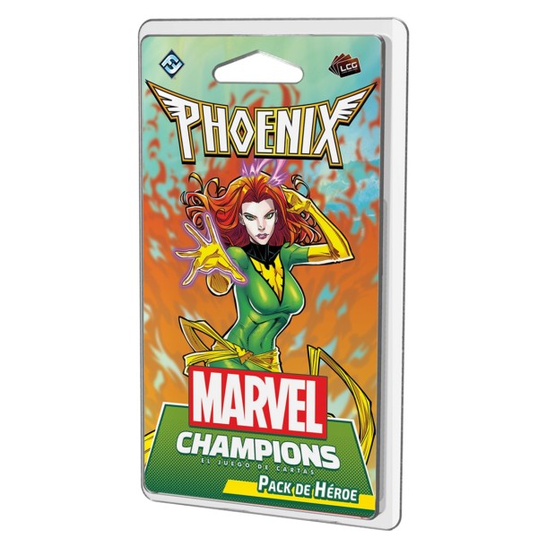 Juego de mesa marvel champions phoenix 60 cartas pegi 14