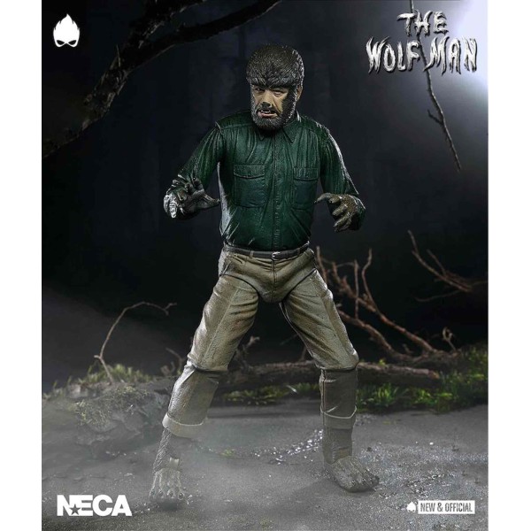 Figura neca universal monster scale action ultimate wolf