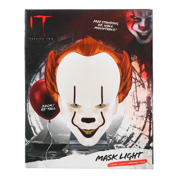 Lámpara paladone it pennywise máscara 24 cm