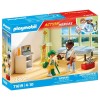 Playmobil action heroes: pediatria con osito de peluche