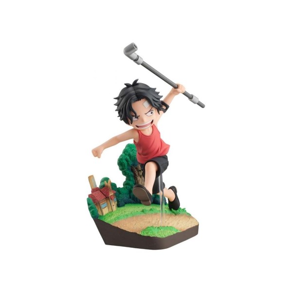 Figura megahouse gem series one piece portgas d. ace run! run! run!