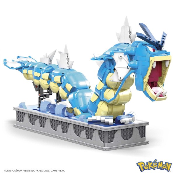 Figura mattel mega construx motion pokemon gyarados 2186 pcs