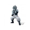 Figura banpresto dragon ball super super saiyan blue gogeta tones blanco & negro master stars piece