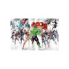 Puzzle lenticular prime 3d marvel vengadores 200 piezas