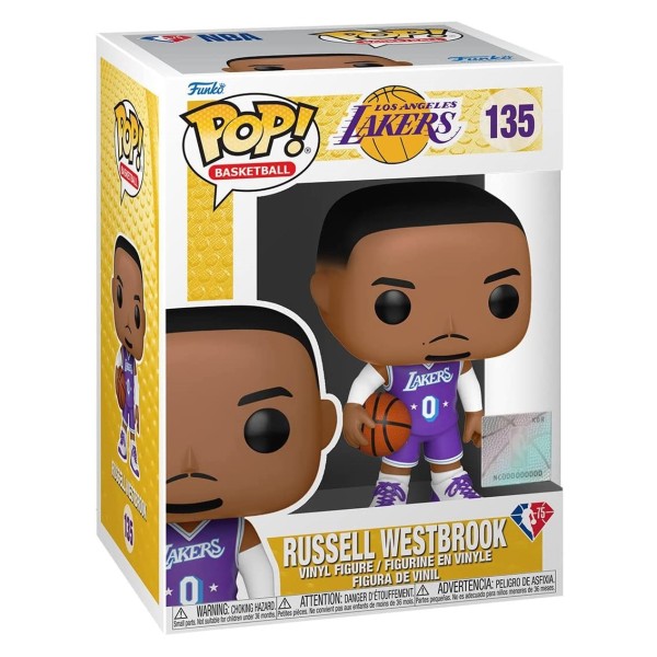 Funko pop deportes nba russell westbrook los angeles lakers ce21 59266