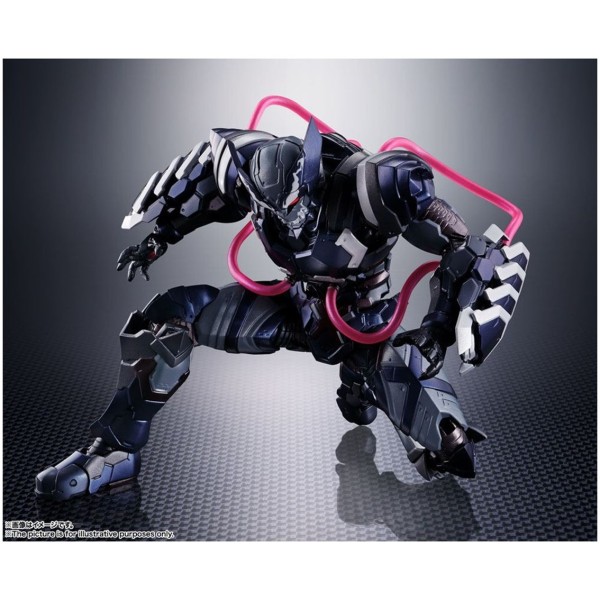 Figura tamashii nations sh figuarts marvel tech - on wolverine venom symbiote