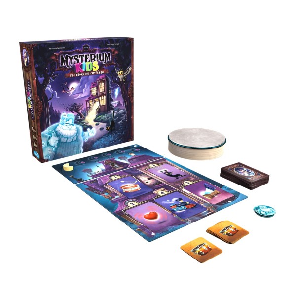 Juego de mesa mysterium kids: el tesoro del capitán bu pegi 6