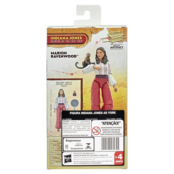 Figura hasbro indian jones adventure series - marion ravenwood