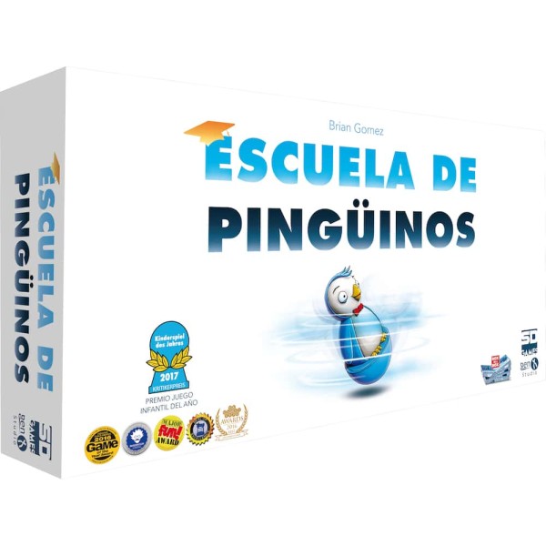 Juego de mesa escuela de pinguinos. edicion kinderspiele pegi 6