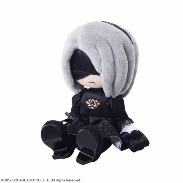 Peluche articulable square enix nier automata yorha no. 2 type b