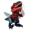 Figura mattel jurassic world dinosaurio desenjaulado en llamas