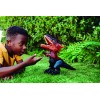 Figura mattel jurassic world dinosaurio desenjaulado en llamas