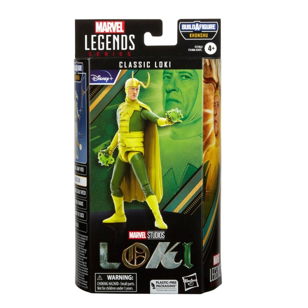 Figura hasbro marvel legends series loki clásico